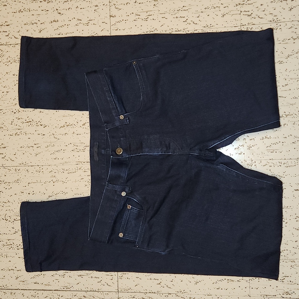 Prada Milano Slim Tapered Fit Dark Navy Blue Jeans